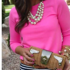 Pink forever 21 blouse small